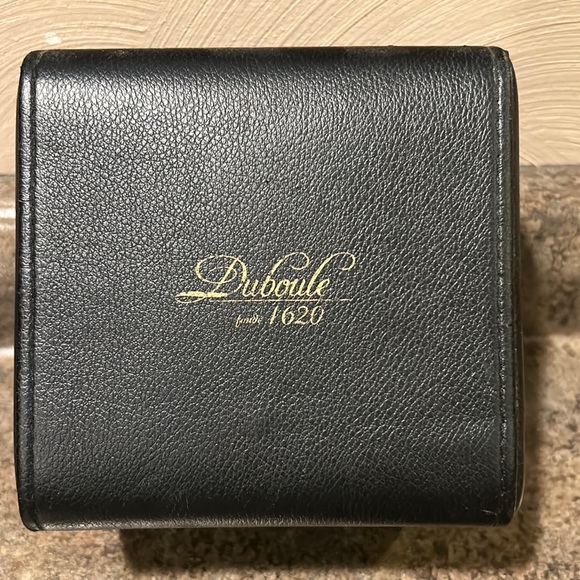 Wohler Gents Jonas Automatic Multi-Function Black Leather Strap/Red Dial.  New - Picture 3 of 5